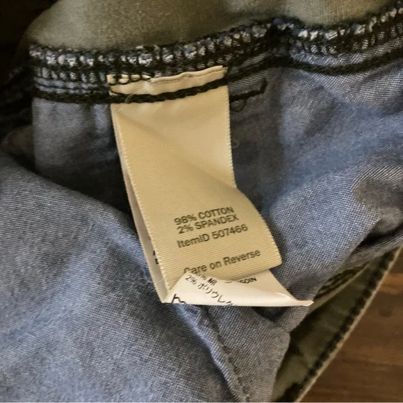 2 Pairs LL Bean Stretch Canvas Pants 14 - Picture 11 of 12